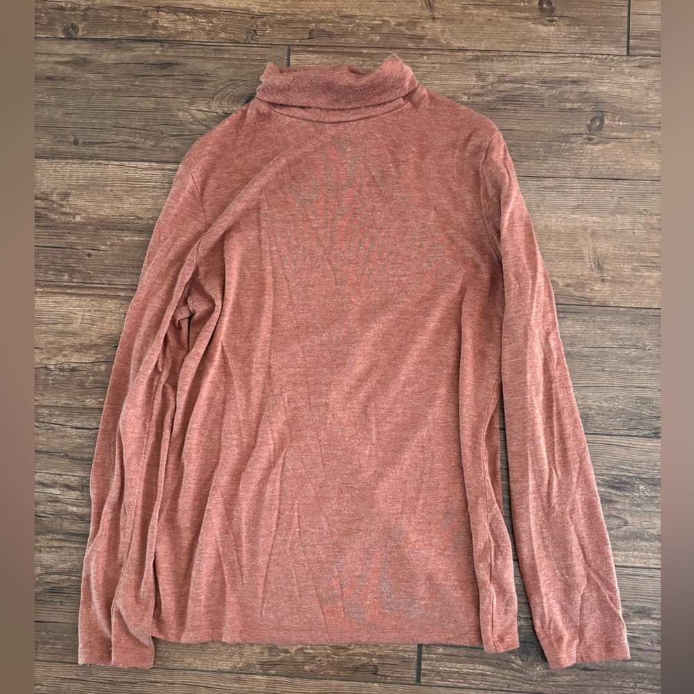 A new day dusty brick turtleneck lg